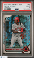 Elly De La Cruz 2022 Bowman Mega Box Chrome PSA 9