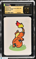 Charmander 2025 Pokemon Playing Card Taruka  CGC 10 Pristine