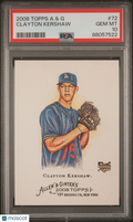 Clayton Kershaw 2008 Topps Allen & Ginter Rookie RC LA Dodgers #72 PSA 10