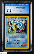 Misty's Gyarados 2000 Pokemon Gym Challenge Holo CGC 7.5 #13/132