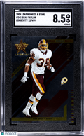 Sean Taylor 2004 Leaf Rookies & Stars Longevity Rookie RC 12/499 SGC 8.5