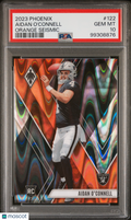 Aidan O'connell 2023 Phoenix Orange Seismic Rookie RC Raiders 20/99 PSA 10