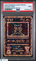 Ancient Mew 2000 Pokemon Game Movie Pokemon 2000 Movie PSA 9