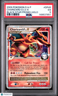 Charizard G LV. X 2009 Pokemon Diamond & Pearl Black Star Promo PSA 5