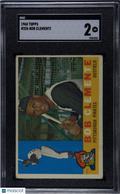 Bob Clemente 1960 Topps Pittsburgh Pirates #326 SGC 2