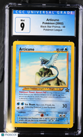 Articuno 2002 Pokemon Black Star Promos Pokémon League CGC 9 #48