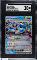 Glaceon EX 2025 Pokemon Prismatic Evolutions SGC 10 #026