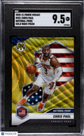 Chris Paul 2020-21 Mosaic National Pride GOLD Wave Prizm SSP Suns SGC 9.5