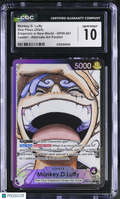 Monkey D. Luffy 2024 One Piece Emperors New World Alternate Art CGC 10 #OP09-061