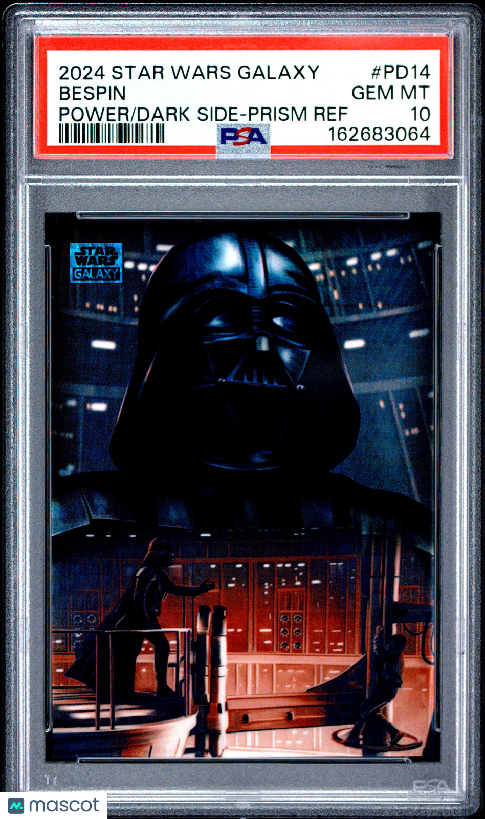 Bespin 2024 Topps Star Wars Galaxy Power Of The Dark Side Prism 23/75 PSA 10