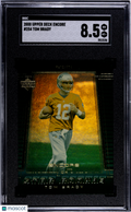 Tom Brady 2000 Upper Deck Encore Rookie RC New England Patriots SGC 8.5
