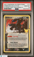 Umbreon-Gold Star 2021 Pokemon Celebrations Classic Collection Classic PSA 10