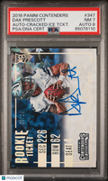 Dak Prescott 2016 Contenders Auto Autograph RC Cracked Ice Cowboys 24/24 PSA 7