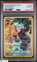 Pikachu 2022 Pokemon Sword & Shield Lost Origin Fa Lost Origin PSA 10 #TG05