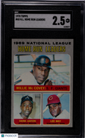 Willie Mccovey Hank Aaron 1970 Topps N. L. Home Run Leaders SGC 2.5