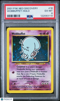 Wobbuffet 2001 Pokemon Neo Discovery Holo PSA 6 #16