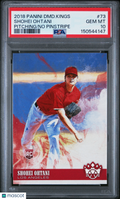 Shohei Ohtani 2018 Diamond Kings Pitching Rookie RC LA Angels #73 PSA 10