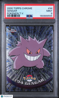 2000 Topps Chrome Pokemon T.V. Gengar #94 PSA 9