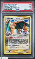 Charizard 2006 Pokemon EX Crystal Guardians Holo Crystal Guardians PSA 1 #4