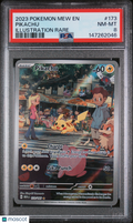 Pikachu 2023 Pokemon Mew EN-151 Illustration Rare PSA 8 #173