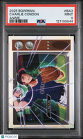 Charlie Condon 2025 Bowman Anime CASE HIT SSP Colorado Rockies PSA 9