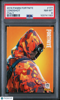 Longshot 2019 Panini Fortnite Italy #177 PSA 8