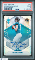 Trevor Lawrence 2021 Phoenix Auto Autograph Rookie RC Jaguars PSA 9