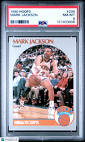 Mark Jackson 1990 Hoops Menenedez Brothers New York Knicks #205 PSA 8