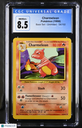 Charmeleon 1999 Pokemon Base Set 24/102 CGC 8.5 #24/102