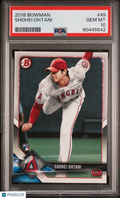 Shohei Ohtani 2018 Bowman Rookie Card RC Los Angeles Angels #49 PSA 10