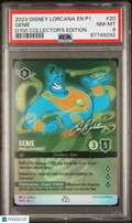 Genie 2023 Disney Lorcana EN P1-Promo D100 Collector's Edition PSA 8 #20