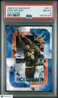 Kobe Bryant 1999 Upper Deck Hologrfx Holofame Los Angeles Lakers #HF7 PSA 8