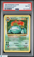 Venusaur 1999 Pokemon Game Holo Shadowless PSA 8 #15