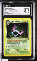 Dark Golbat 2000 Pokemon Team Rocket Holo CGC 8.5 #7/82