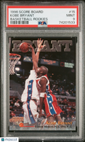 Kobe Bryant 1996-97 Score Board Rookie RC Los Angeles Lakers #15 PSA 9