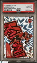 Joe Burrow 2023 Absolute KABOOM SSP CASE HIT Cincinnati Bengals PSA 10