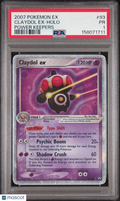 Claydol EX 2007 Pokemon EX Power Keepers Holo Power Keepers PSA 1 #93