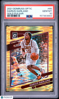 Darius Garland 2021-22 Optic GOLD Pulsar Prizm Cavaliers 6/10 PSA 10