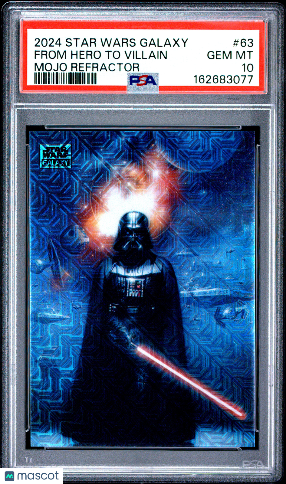 Vader 2024 Topps Star Wars Galaxy From Hero To Villain MOJO 29/50 PSA 10