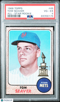 Tom Seaver 1968 Topps All Star Rookie New York Mets #45 PSA 4