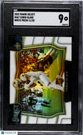 Chris Olave 2022 Select White Prizm Field Level Rookie RC Saints 11/35 SGC 9