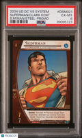 Clark Kent Superman 2004 Upper Deck DC VS System Man Of Steel #DSM021 PSA 6