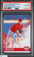 Shohei Ohtani 2018 Diamond Kings Pitching Rookie RC LA Angels #73 PSA 10