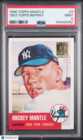Mickey Mantle 1996 Topps '53 Insert New York Yankees #3 PSA 9