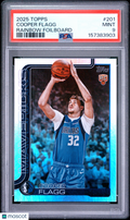 Cooper Flagg 2025-26 Topps Rainbow Foilboard Rookie RC Mavericks #201 PSA 9