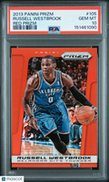 Russell Westbrook 2013-14 Prizm Red Prizm Oklahoma City Thunder PSA 10