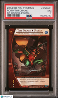 Robin Tim Drake 2004 Upper Deck VS. Systems DC Origins Promo #DOR021 PSA 7