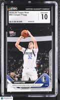 Cooper Flagg 2025-26 Topps Now Rookie RC Dallas Mavericks #86 CGC 10