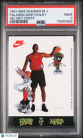 Michael Jordan 1993 Nike/Warner Palming Martian By Helmet Crest PSA 9
